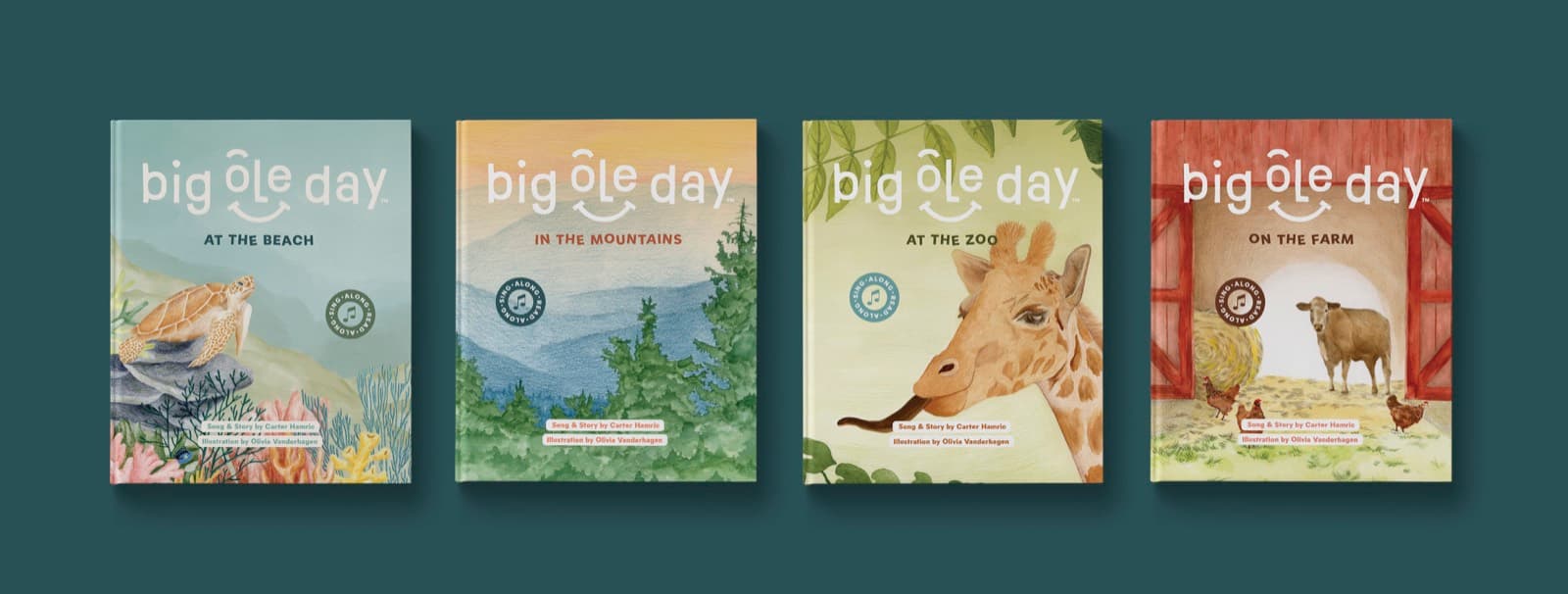 The four Big Ole Day books
